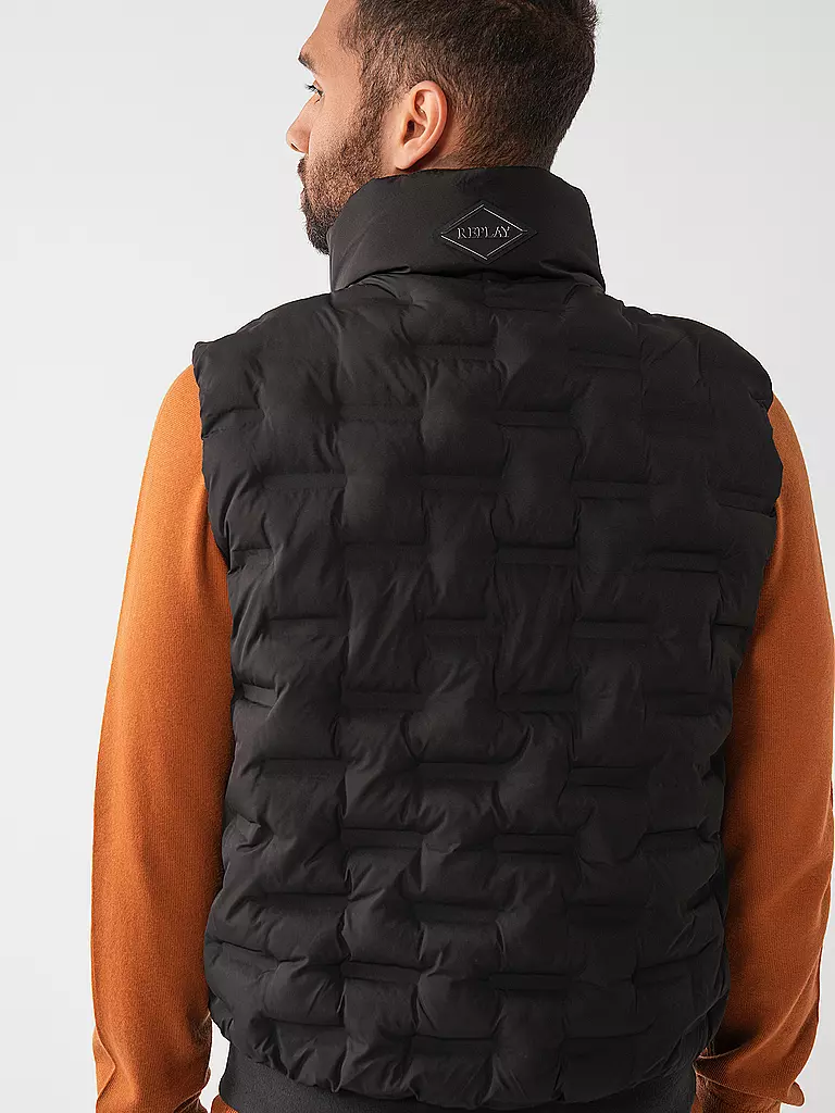 REPLAY | Chaleco acolchado | Negro