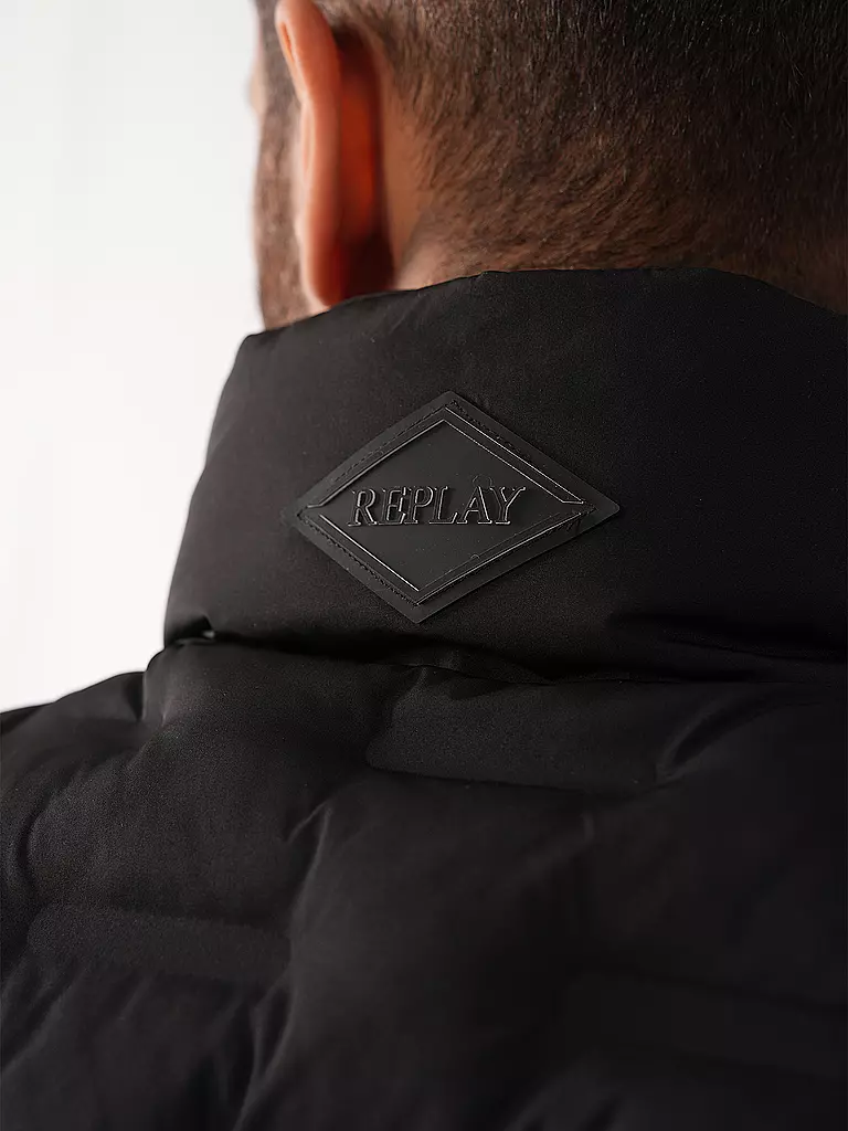 REPLAY | Chaleco acolchado | Negro