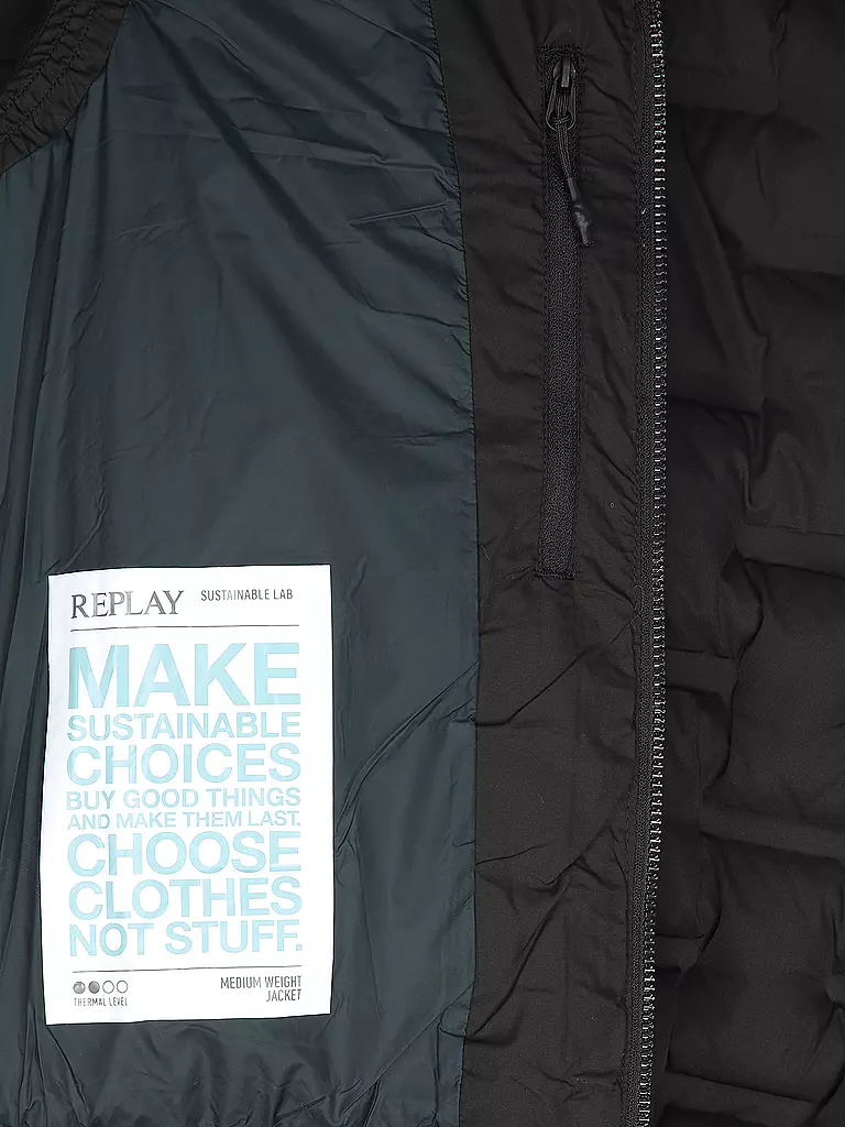 REPLAY | Chaleco acolchado | Negro