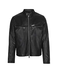 REPLAY | Chaqueta de cuero | Negro