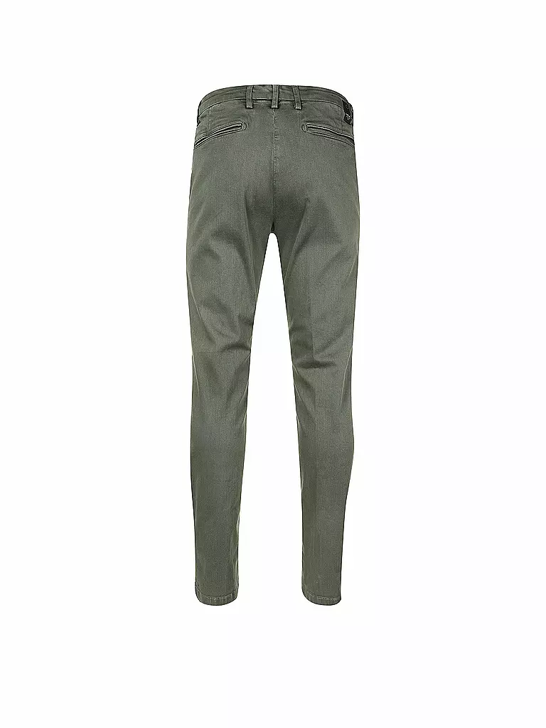 REPLAY | Chino Regular Fit " Benni " Hyperflexx | Oliva