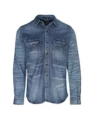 REPLAY | Hemd OVERSHIRT DENIM | Azul