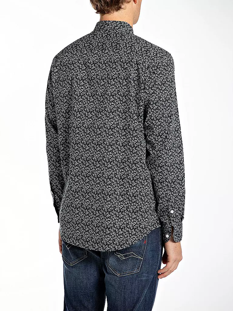 REPLAY | Hemd Regular Fit  | Negro