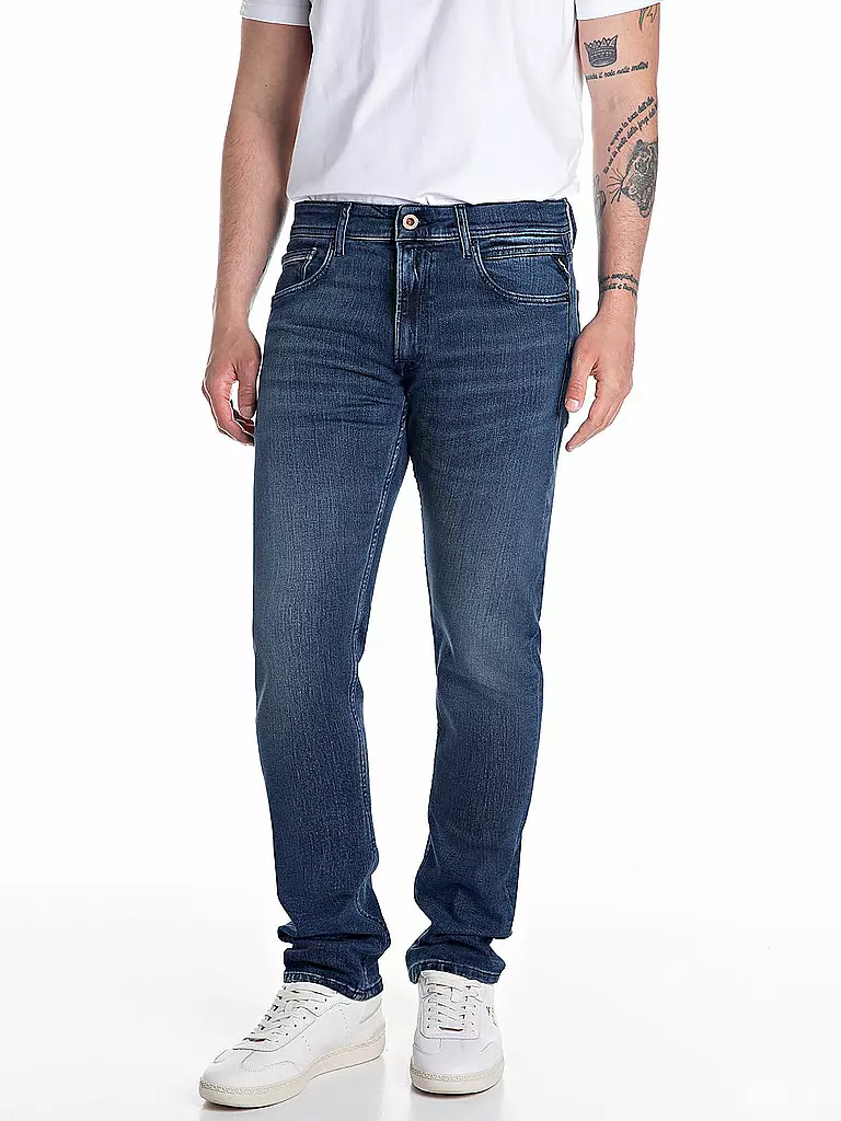 REPLAY | Jeans de corte recto GROVER | Azul