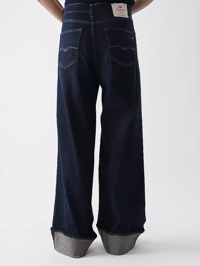 REPLAY | Jeans de pierna ancha NALAJA | Azul oscuro