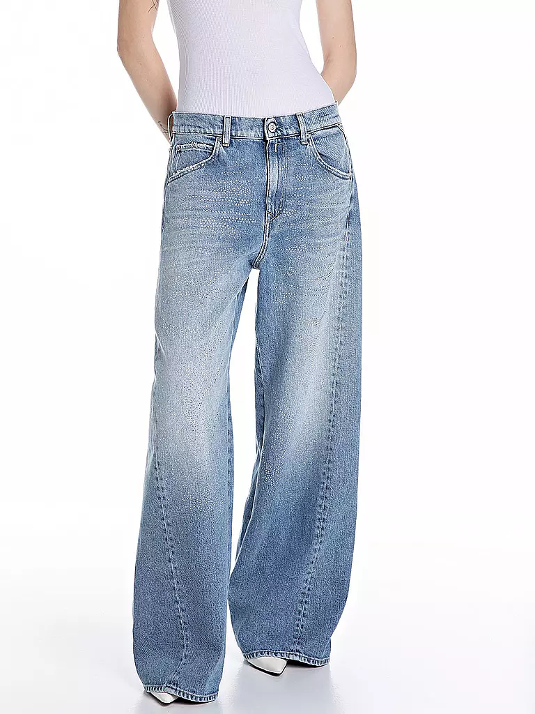 REPLAY | Jeans de pierna ancha NARJA | Azul