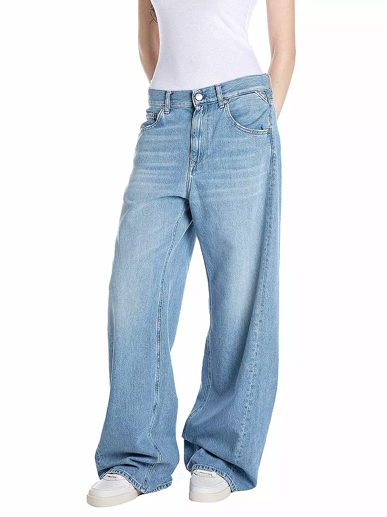 REPLAY | Jeans de pierna ancha | Azul