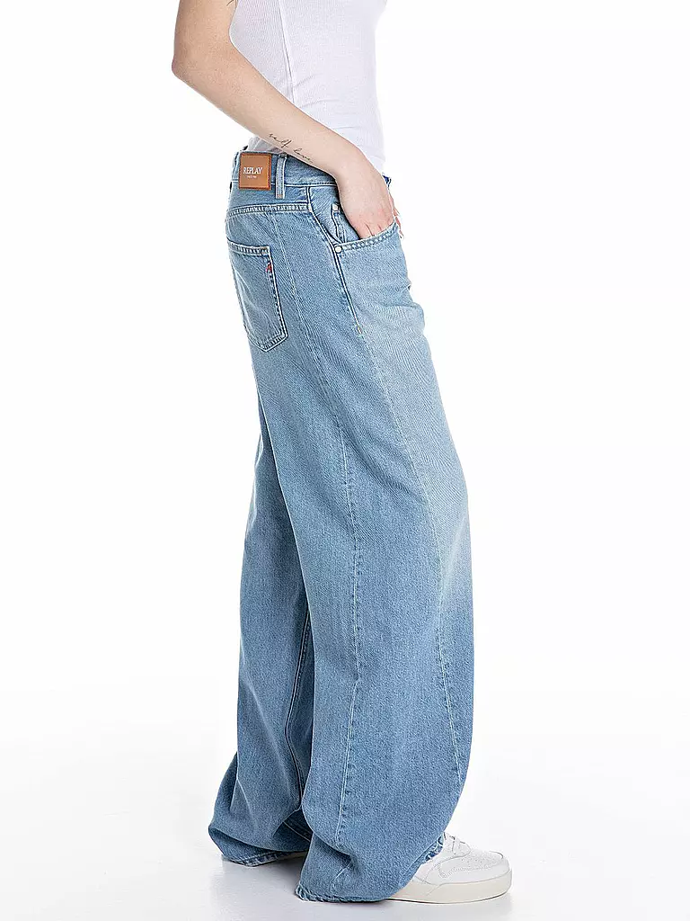 REPLAY | Jeans de pierna ancha | Azul