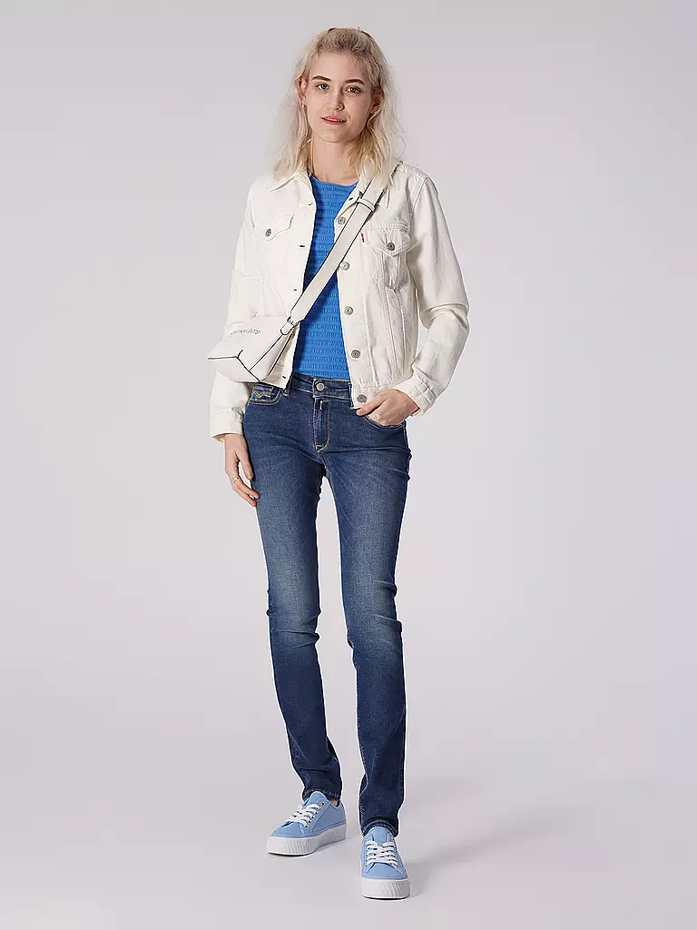 REPLAY | Jeans Skinny Fit HYPERFLEX NEW LUZ | Azul oscuro