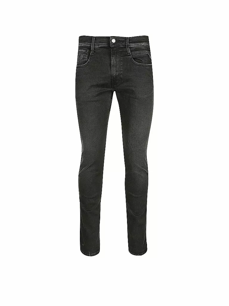 REPLAY | Jeans Slim Fit ANBASS HYPERFLEX CLOUDS | Negro
