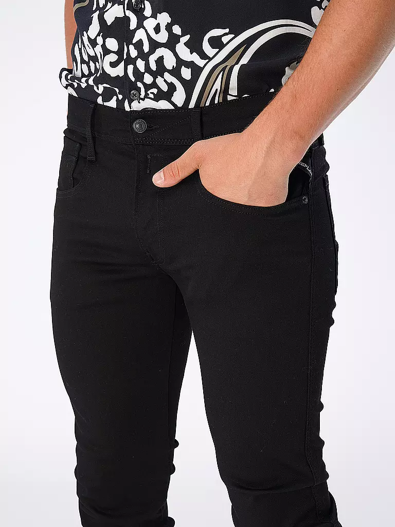 REPLAY | Jeans Slim Fit ANBASS HYPERFLEX | Negro