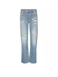 REPLAY | Jeans Straight Fit 7/8 AKEME | Azul claro