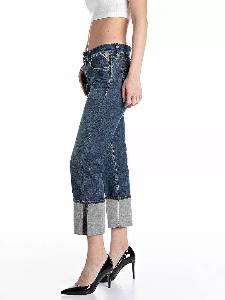 REPLAY | Jeans Straight Fit 7/8 AKEME | Azul oscuro