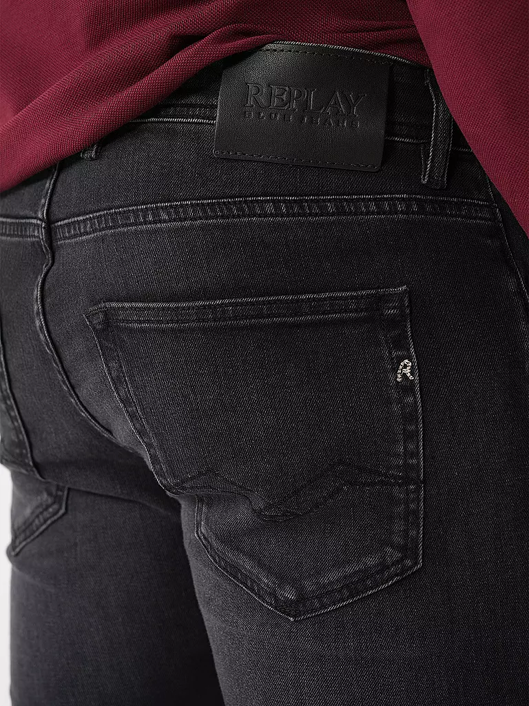 REPLAY | Jeans Straight Fit | Negro