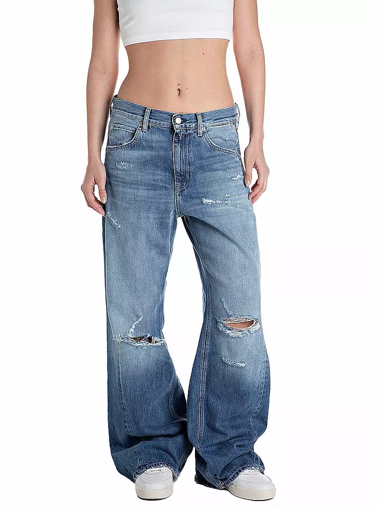 REPLAY | Jeans Wide Leg NARJA | Azul
