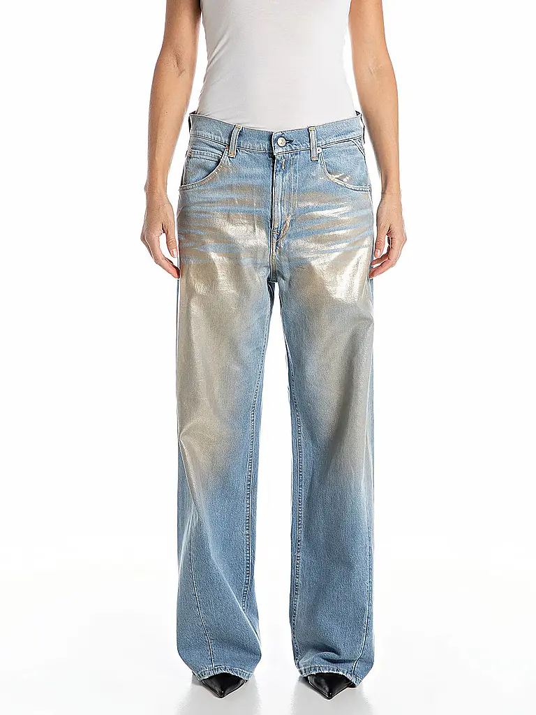 REPLAY | Jeans Wide Leg NARJA | Azul claro