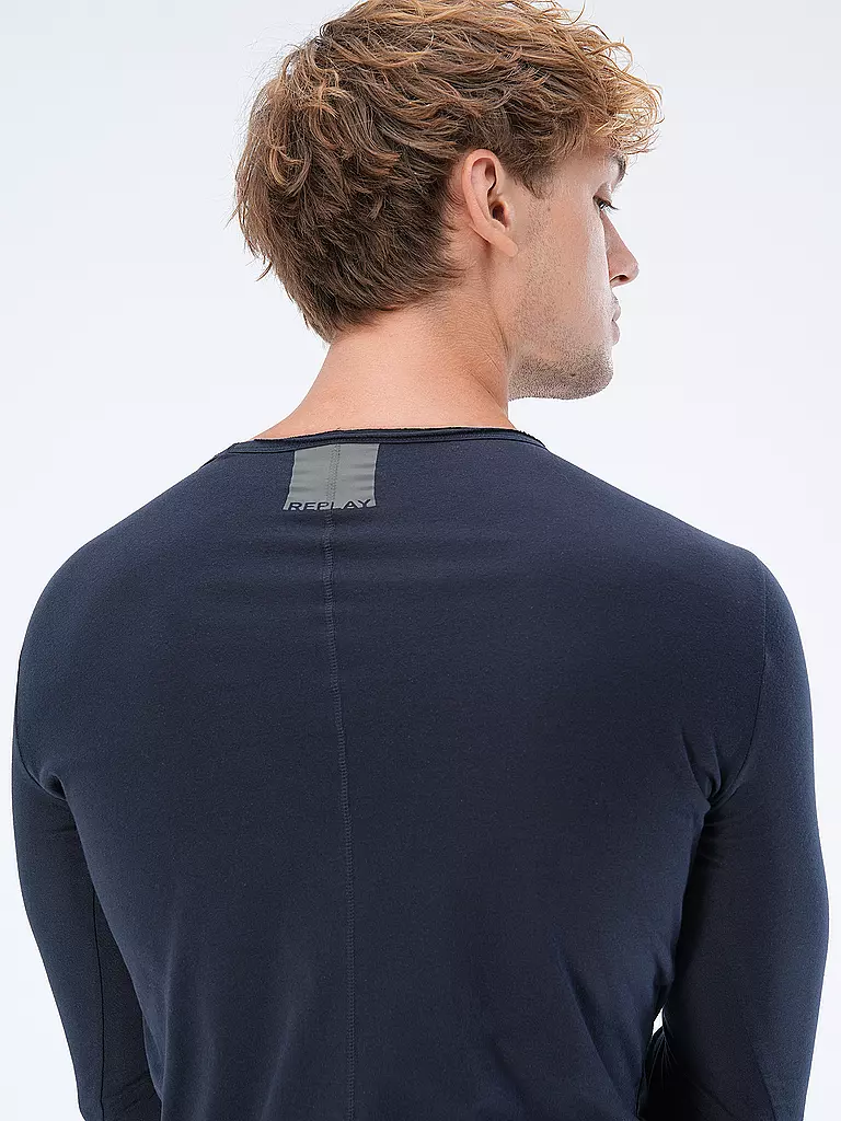 REPLAY | Langarmshirt | Azul