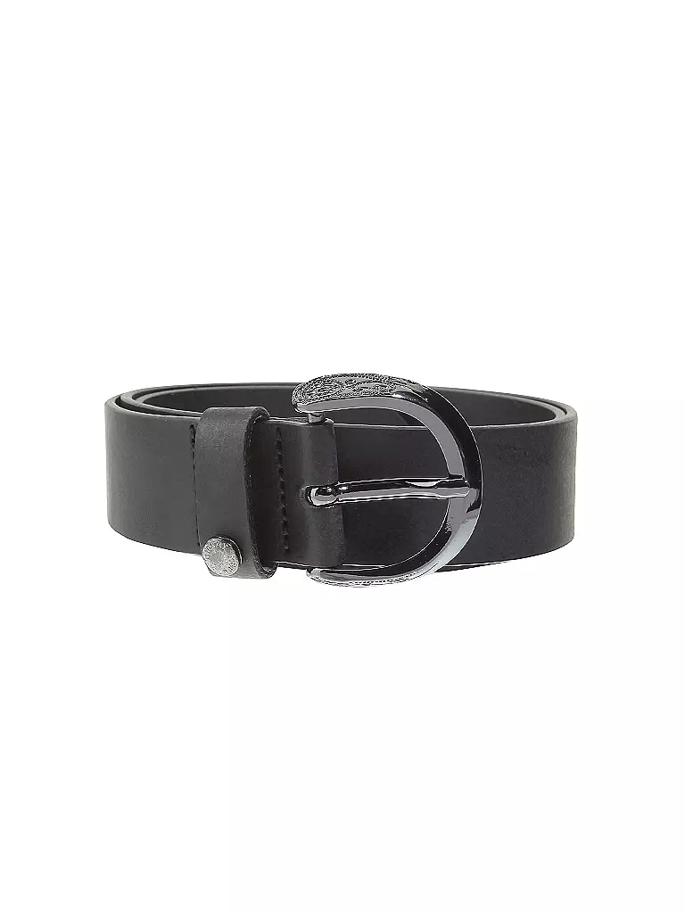 REPLAY | Ledergürtel | Negro