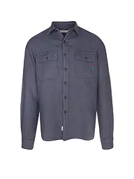 REPLAY | Camisa de lino corte regular | Azul