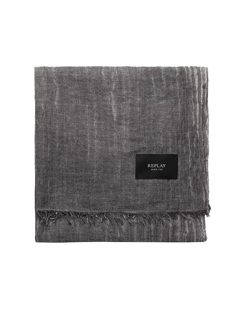 REPLAY | Nombre del producto: Bufanda
Marca: REPLAY
Color: negro
Categorías: Moda, Hombre

Material: Lyocell
Diseño: Liso
Estilo: Glamour, Tendencia
Detalles: Flecos, Jaspeado | Negro