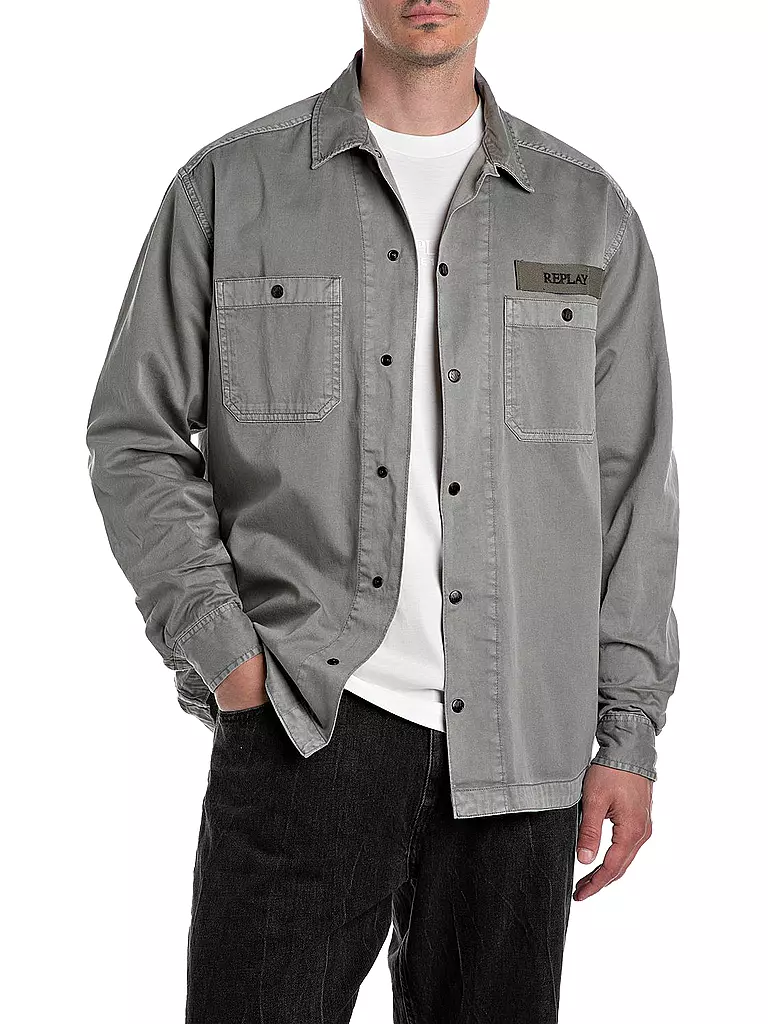 REPLAY | Overshirt | Oliva