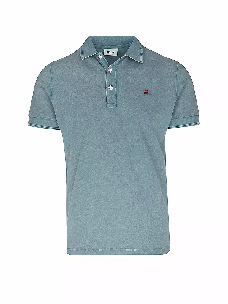 REPLAY | Poloshirt  | Azul claro