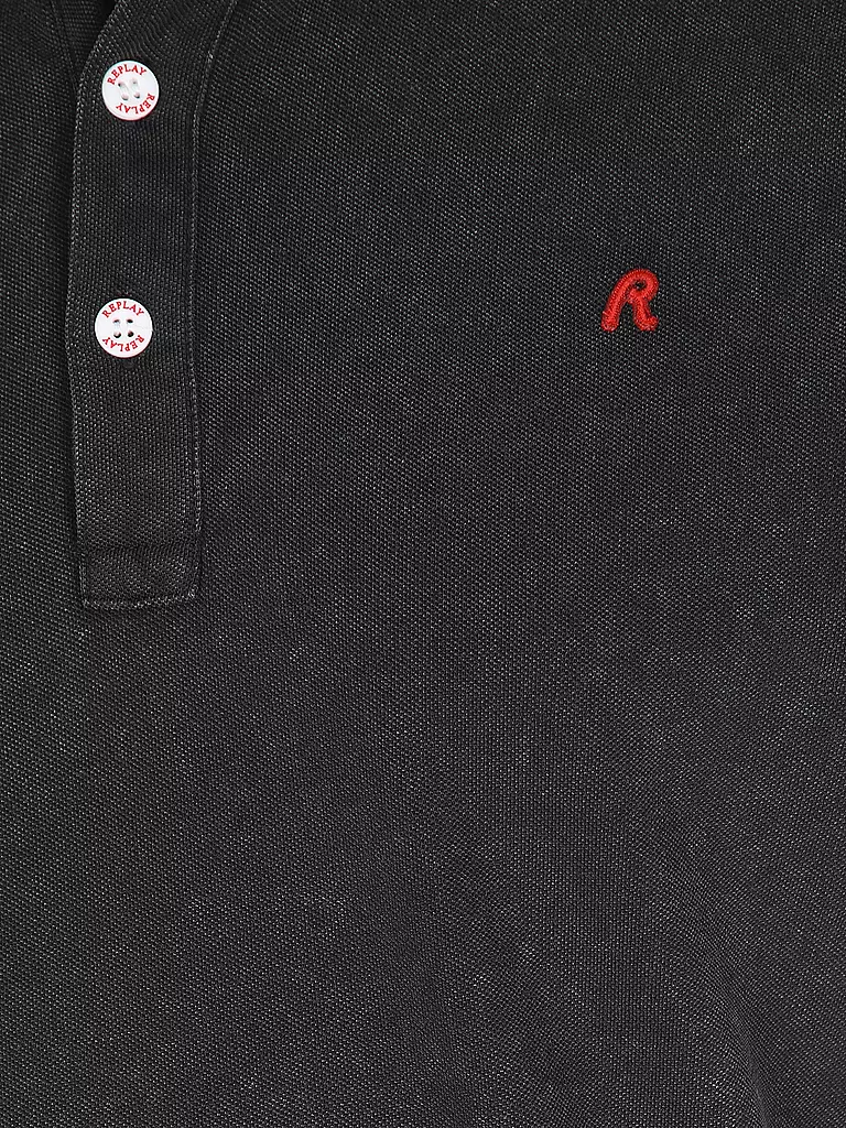 REPLAY | Poloshirt  | Negro