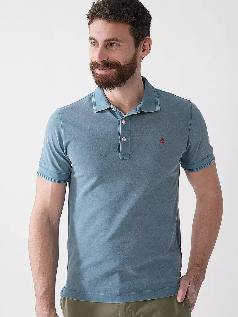 REPLAY | Poloshirt  | Azul claro
