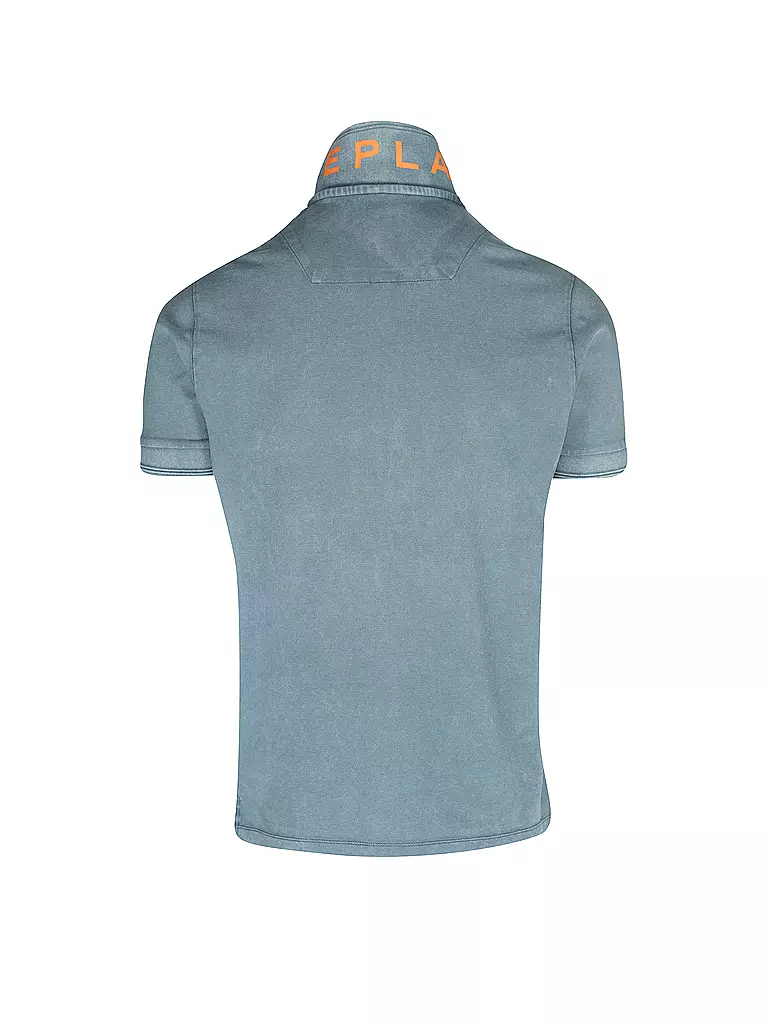 REPLAY | Poloshirt | Azul claro