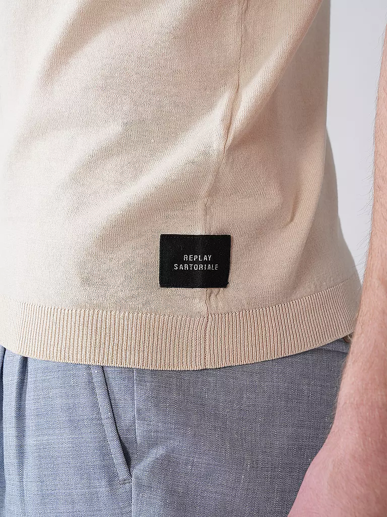 REPLAY | Poloshirt | Crema