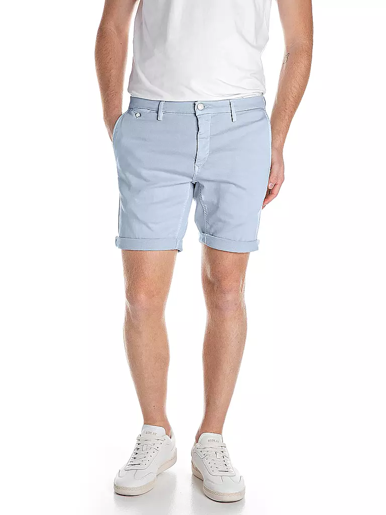 REPLAY | Shorts BENNI  | Azul claro