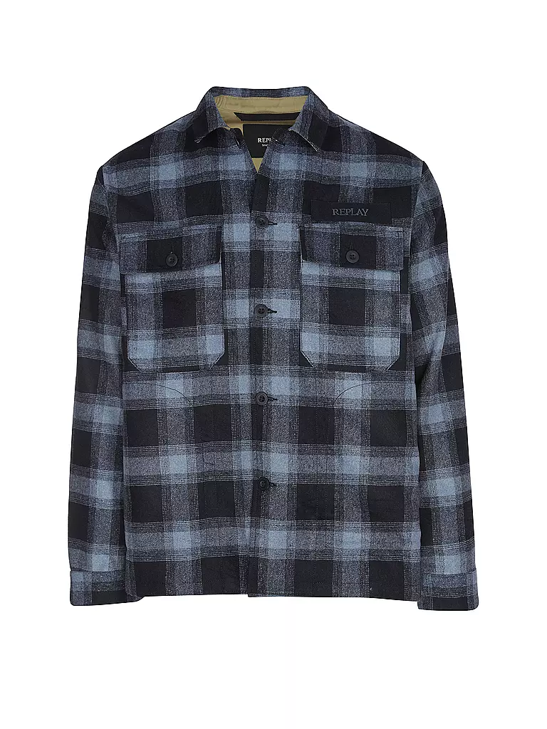 REPLAY | Sobrecamisa | Azul