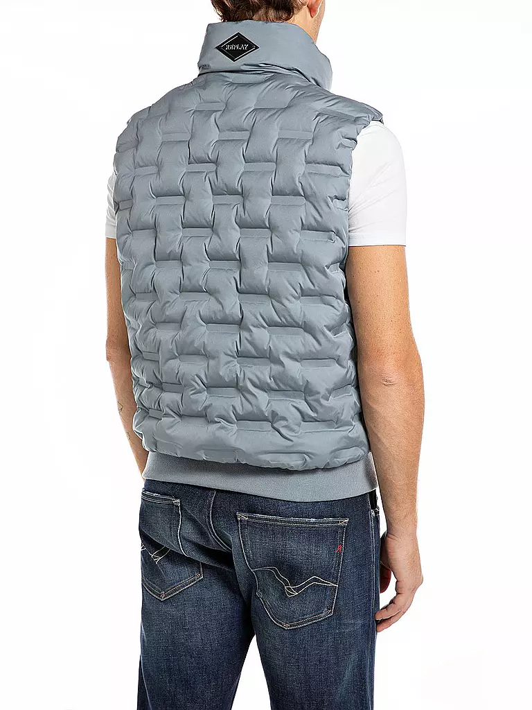 REPLAY | Steppgilet  | Gris claro