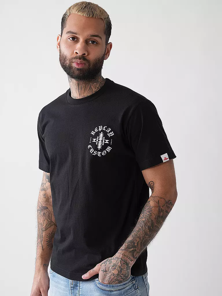 REPLAY | T-Shirt  | Negro