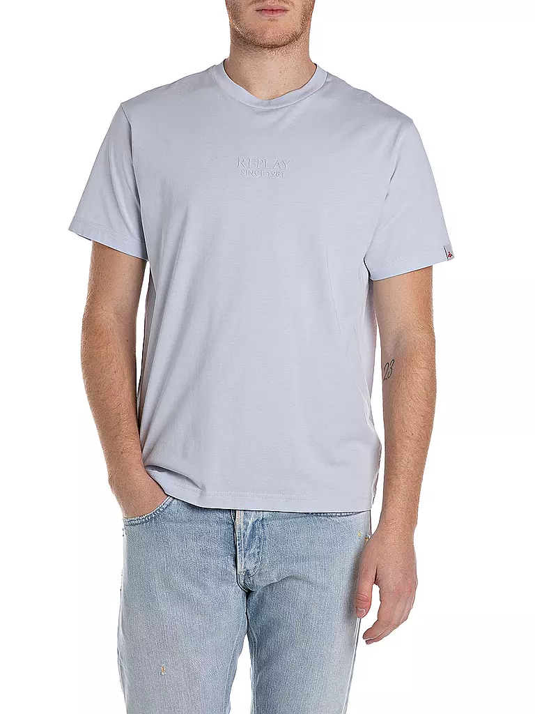 REPLAY | T-Shirt  | Azul claro