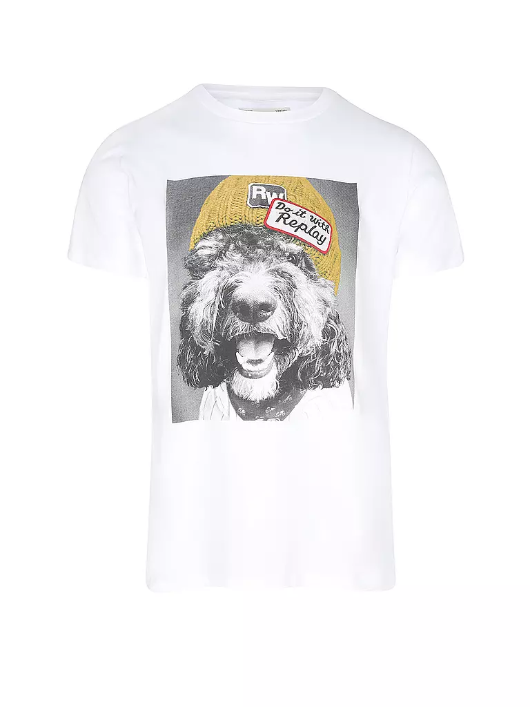REPLAY | T-Shirt | Blanco