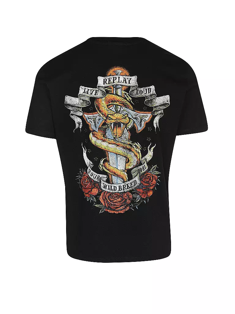 REPLAY | T-Shirt | Negro