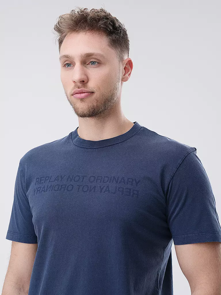 REPLAY | T-Shirt | Azul