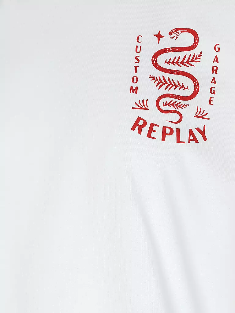 REPLAY | T-Shirt | Blanco