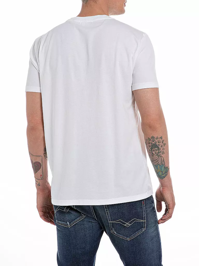 REPLAY | T-Shirt | Blanco