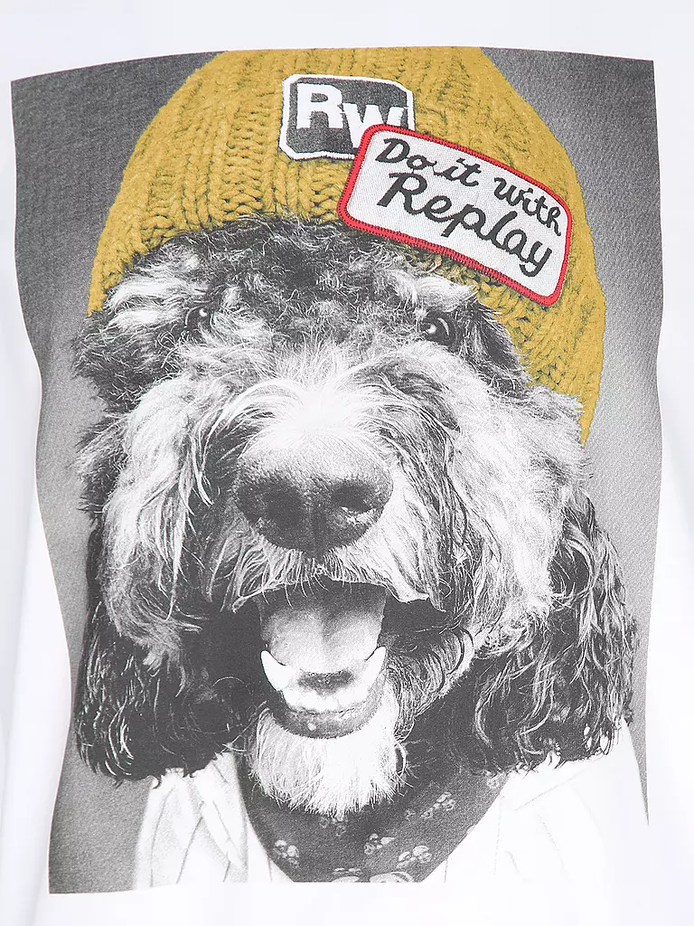 REPLAY | T-Shirt | Blanco