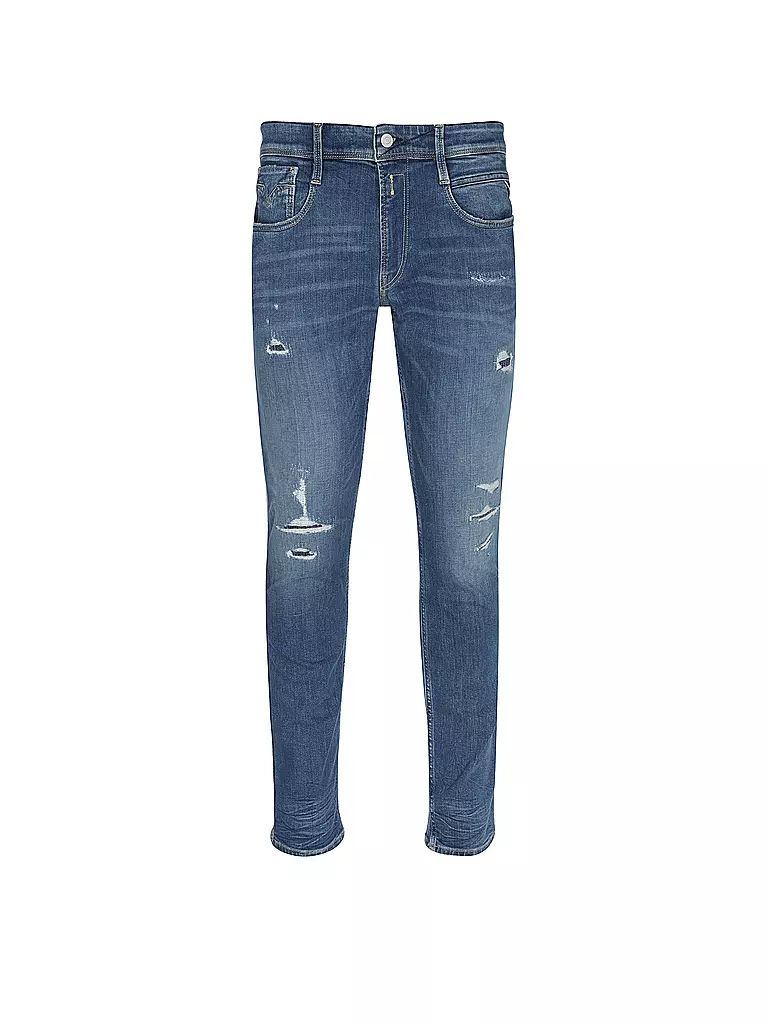 REPLAY | Vaqueros Slim Fit ANBASS 573 BROKEN REPAIR | Azul