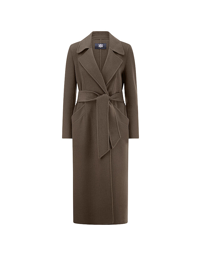 Riani Abrigo de lana marrón