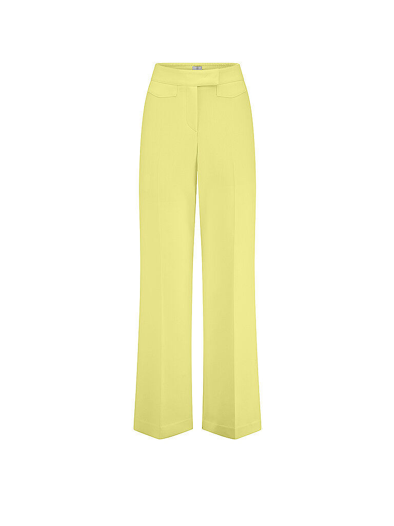 Riani Pantalones de traje Wide Fit amarillo