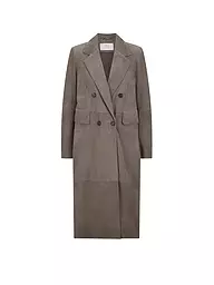RIANI | Abrigo de cuero | Beige