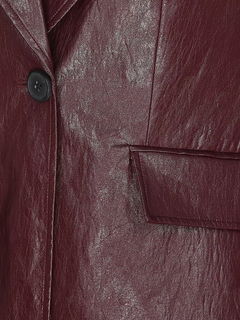 RIANI | Blazer con aspecto de cuero | 