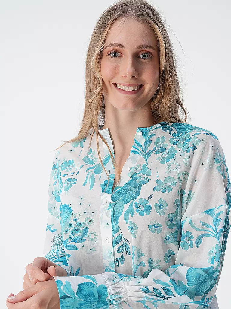RIANI | Blusa de lino | Crema