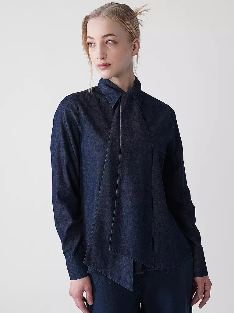 RIANI | Blusa | Azul oscuro