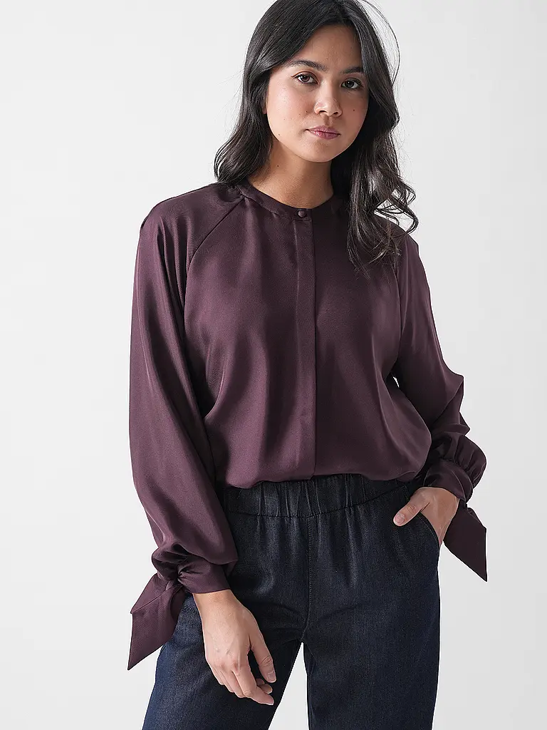 RIANI | Blusa | Rojo oscuro