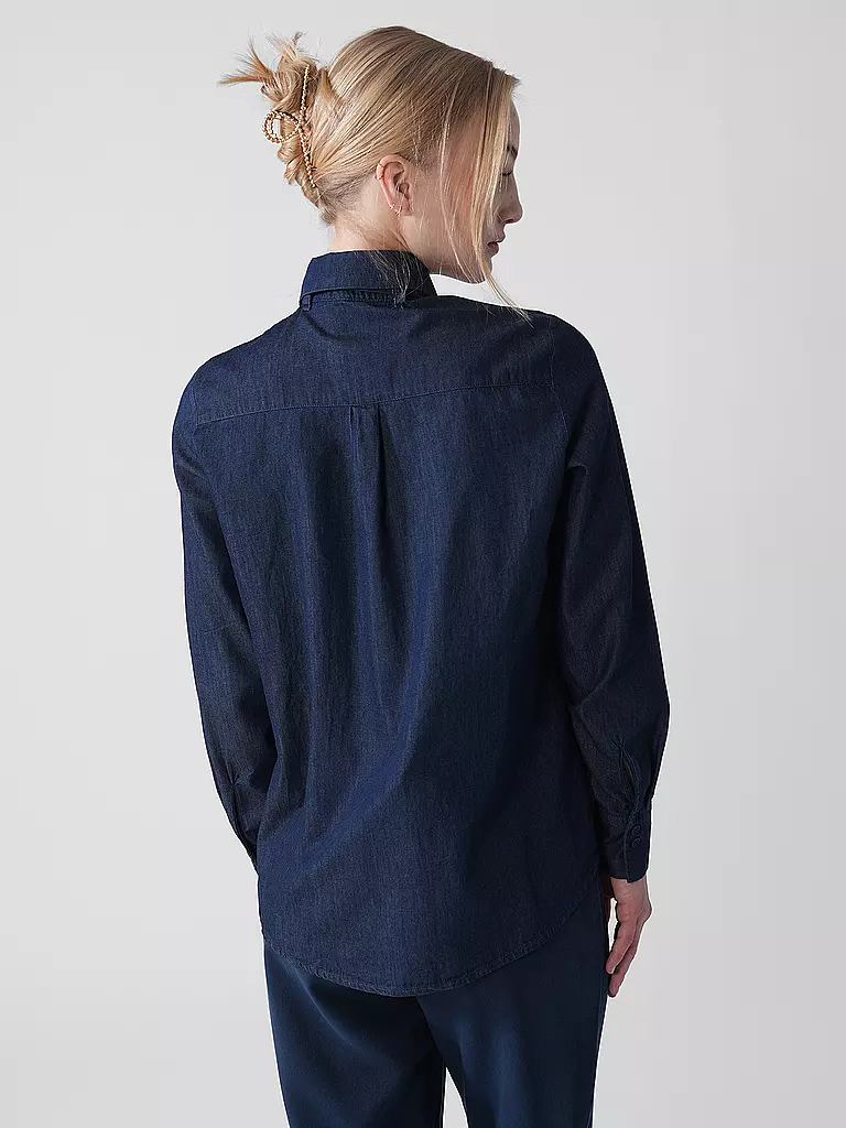 RIANI | Blusa | Azul oscuro